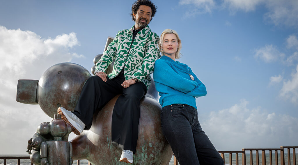 Jörgen Tjon A Fong en Cathelijne Blok in Kunst in het Wild