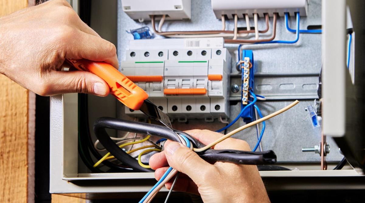 Meterkast krijgt een zwaardere aansluiting.