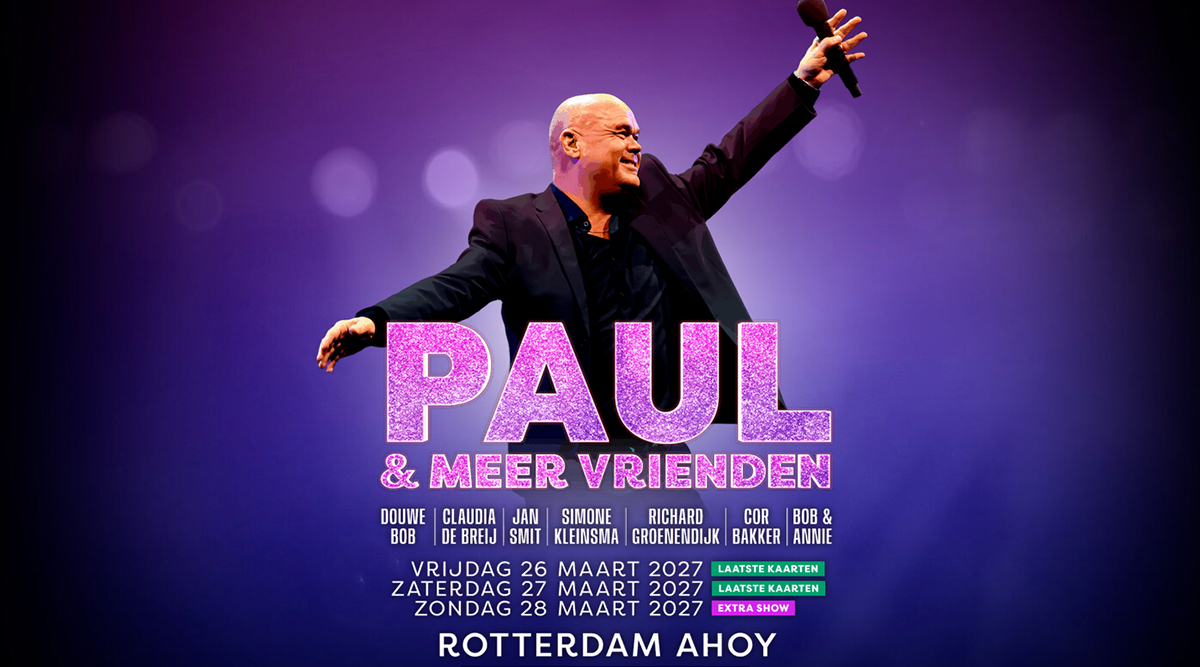 Affiche concert Paul de Leeuw