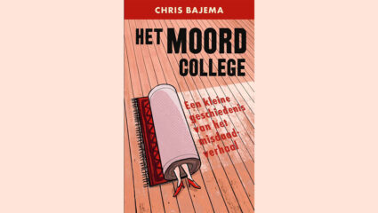 De omslag van het boek Het moordcollege van Chris Bajema.