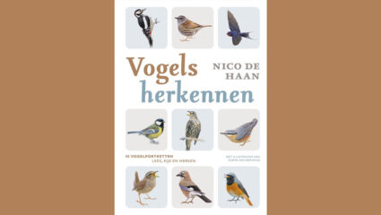 De omslag van het boek Vogels herkennen van Nico de Haan.