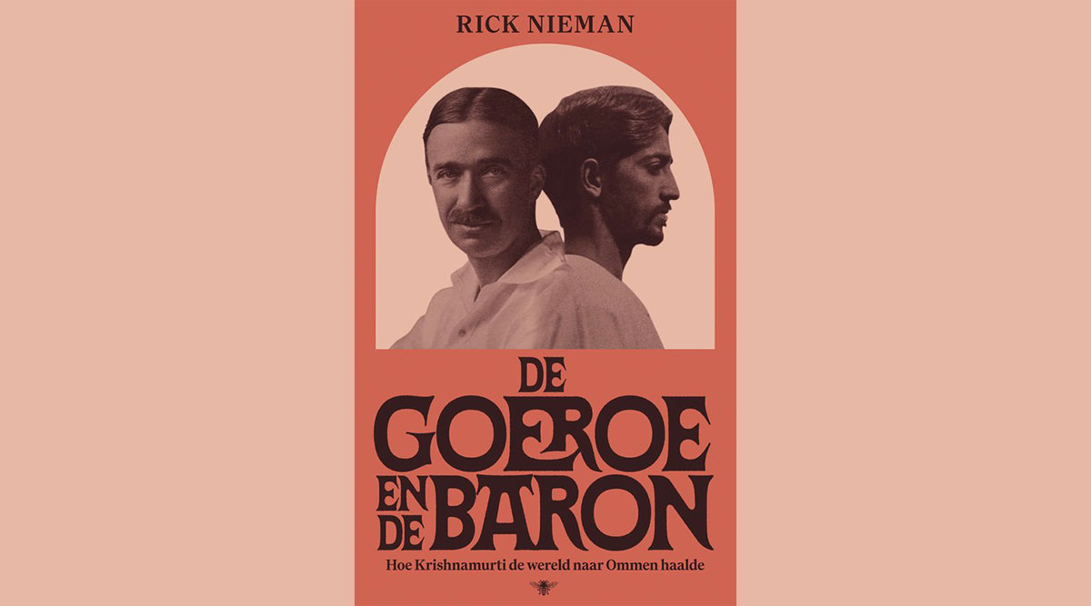 De omslag van het boek De goeroe en de baron van Rick Nieman.