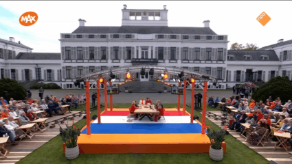Tijd voor MAX Koningsdaguitzending vanaf Paleis Soestdijk.