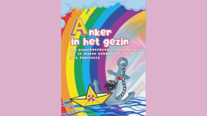 De omslag van het boek Anker in het Gezin van Carolien Leers.