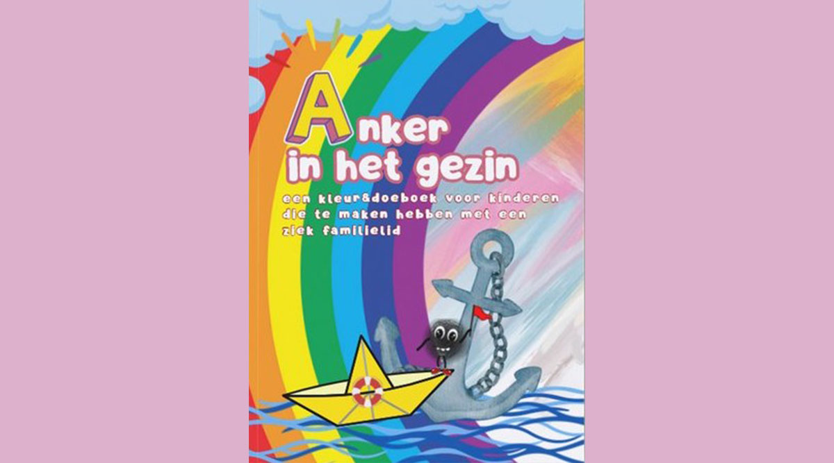 De omslag van het boek Anker in het Gezin van Carolien Leers.