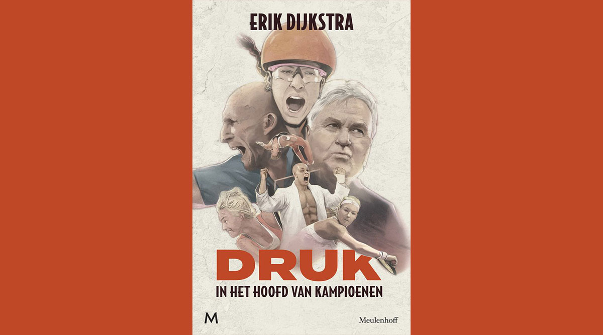 De omslag van het boek Druk van Erik Dijkstra.