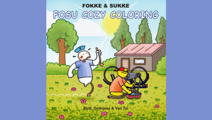 De omslag van het boek Fokke & Sukke - FoSu Cozy Coloring.