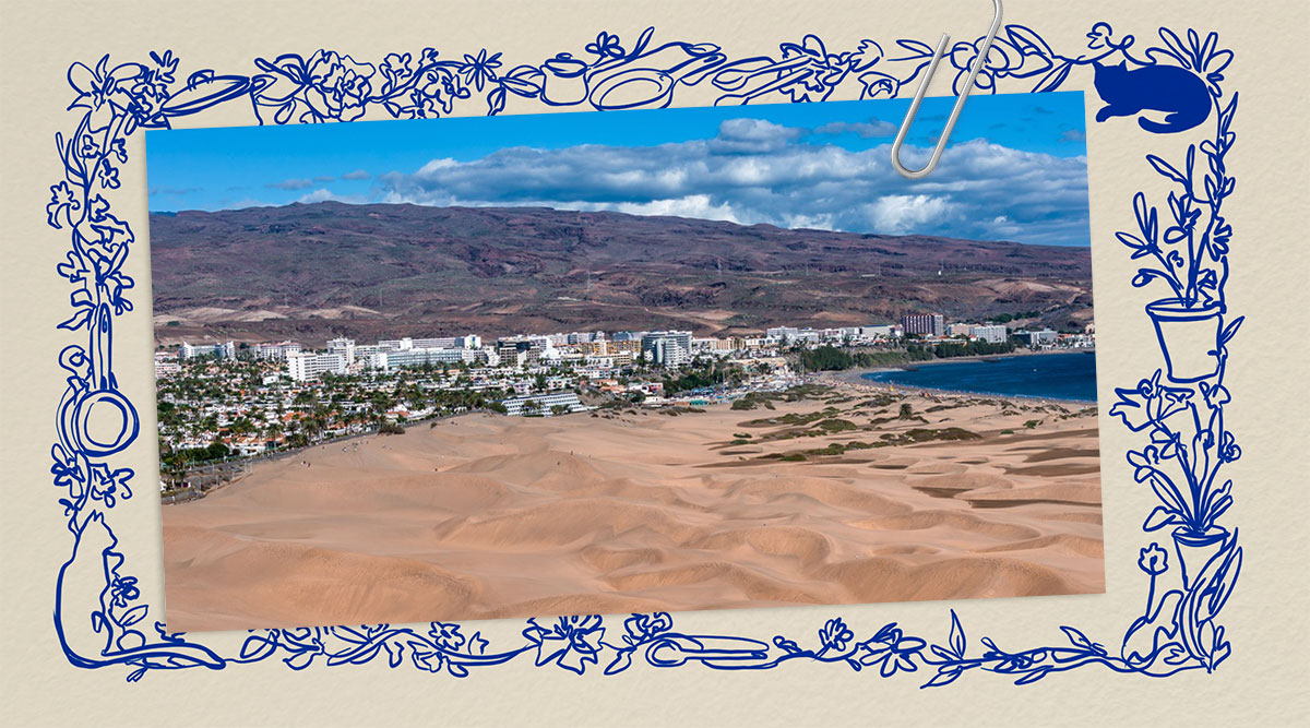 In deel 17 van Het leven van Marian is Marian op Gran Canaria