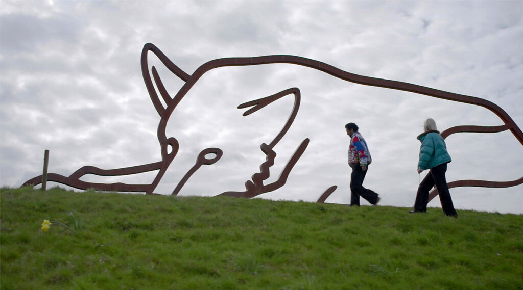 Kunst in het Wild: de waterwolf.