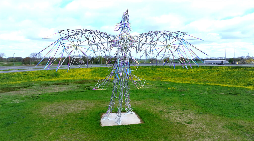 Kunst in het Wild: De Feniks in Zwolle.