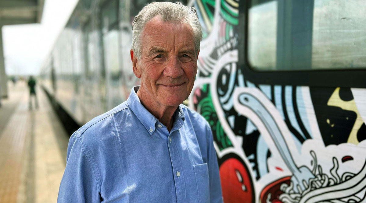 Michael Palin in Nigeria.