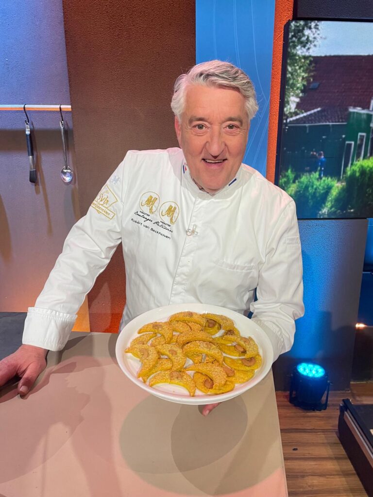 Robèrt toont zijn zoute halve maan koekjes