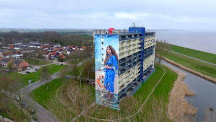 Kunst in het Wild in Groningen.