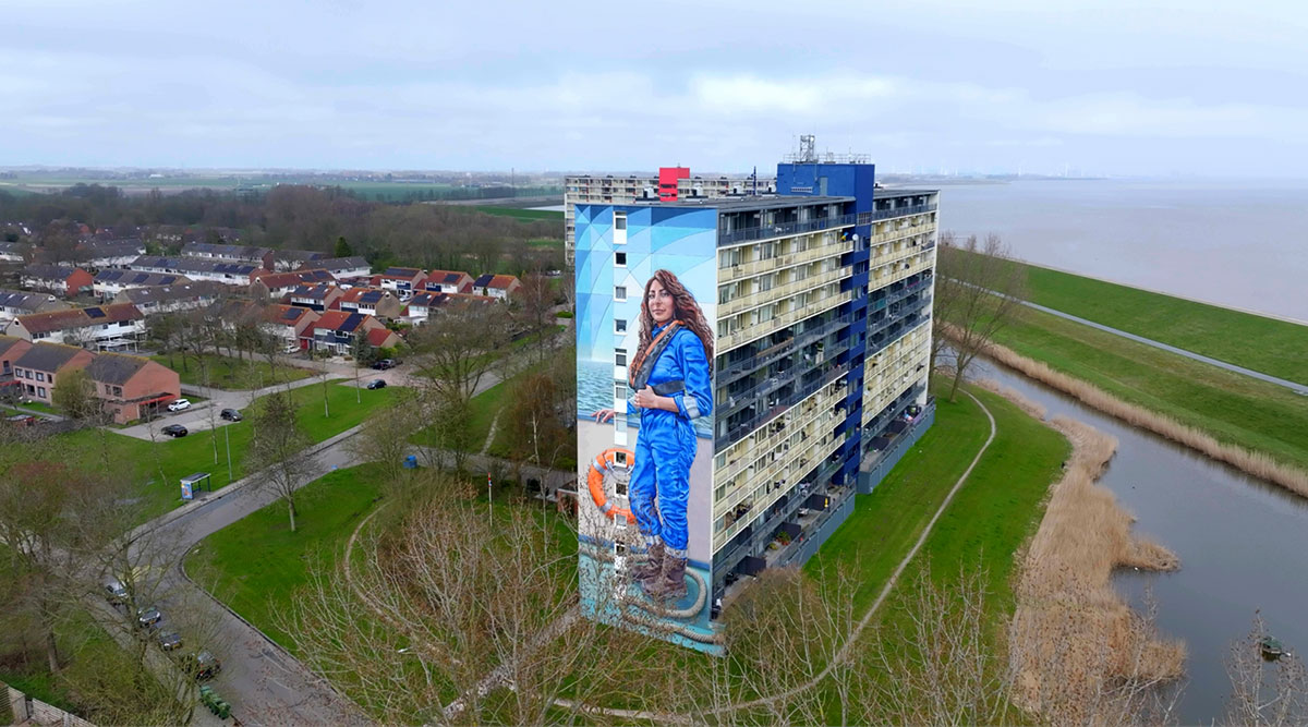 Kunst in het Wild in Groningen.