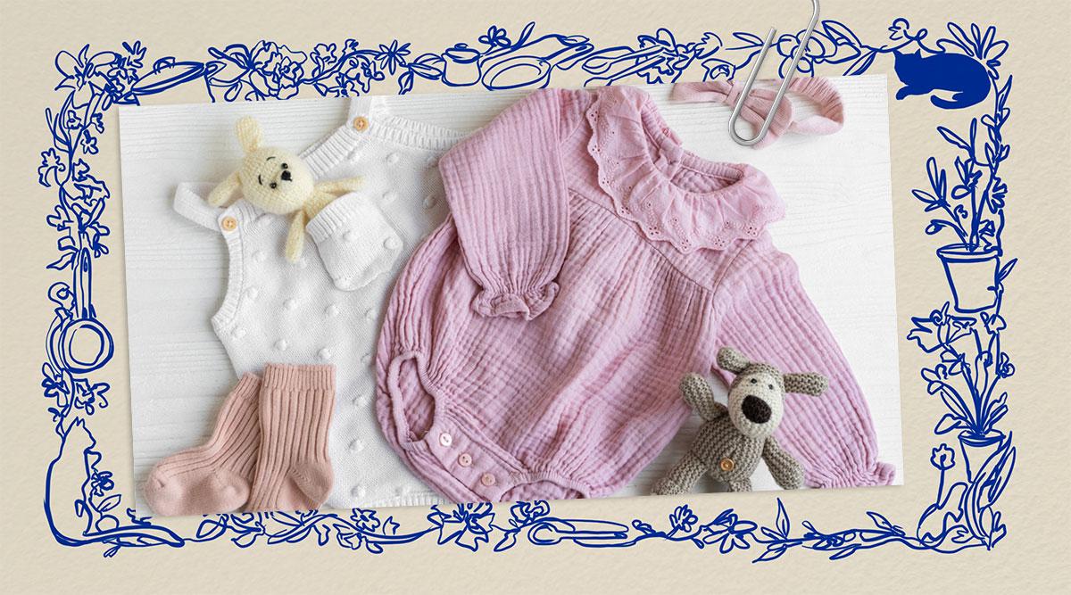 Marian heeft babykleertjes gekocht in Het leven van Marian