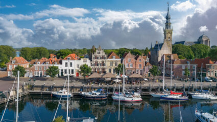 Puzzel: stadhuis en boten in Veere