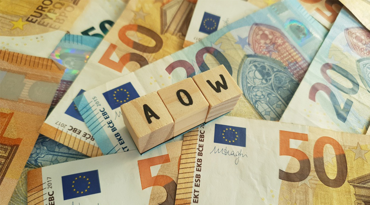Geld als symbool voor AOW