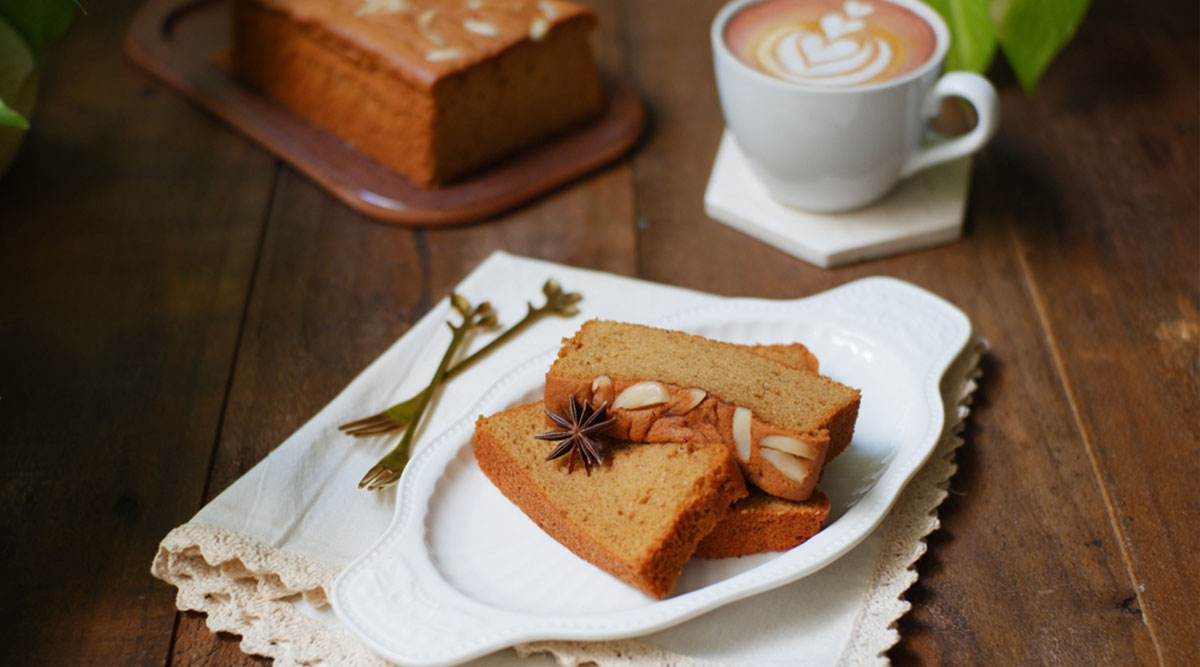 Puzzel: maak de plakken kruidcake compleet.