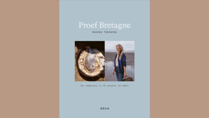De omslag van het boek Proef Bretagne van Sandra Ysbrandy.