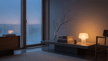 Licht in huis tijdens de donkere maanden.