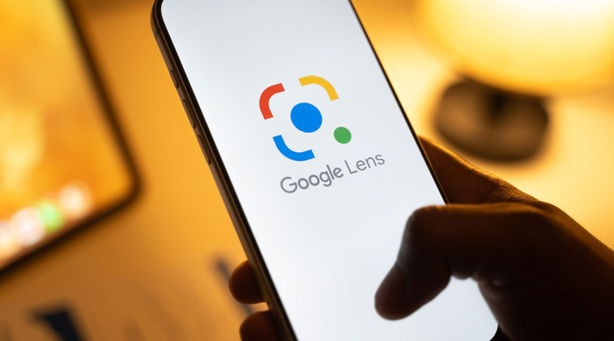Google Lens op een mobiel