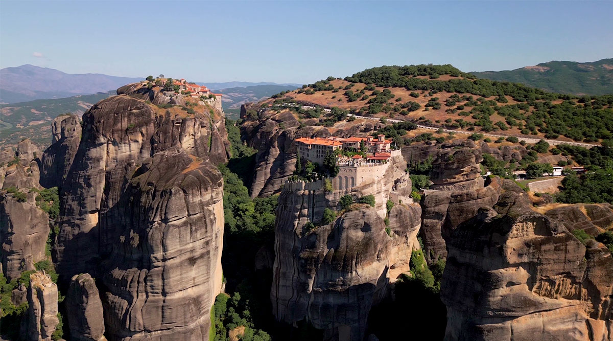Meteora Kloosters in Griekenland.