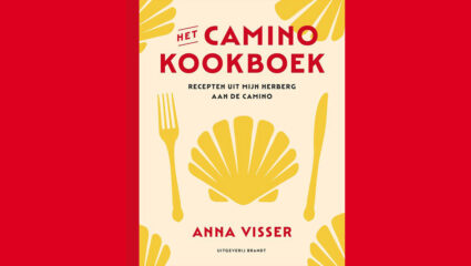 De omslag van Het Camino-kookboek van Anna Visser.