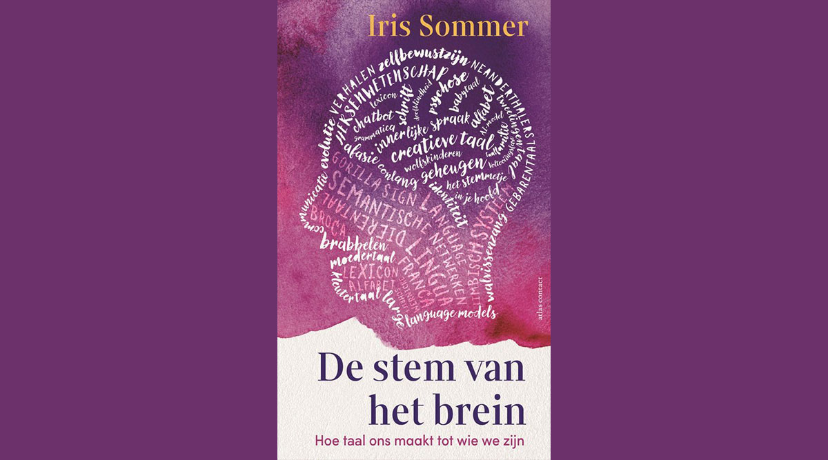 De omslag van het boek De stem van het brein van Iris Sommer.