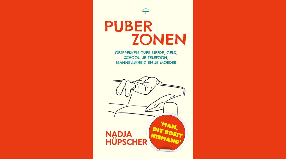 De omslag van het boek Puberzonen van Nadja Hüpscher.