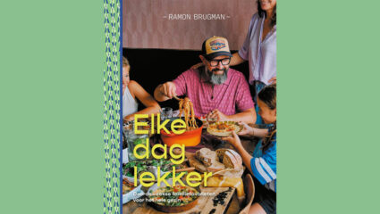 De omslag van het kookboek Elke dag lekker van Ramon Brugman.