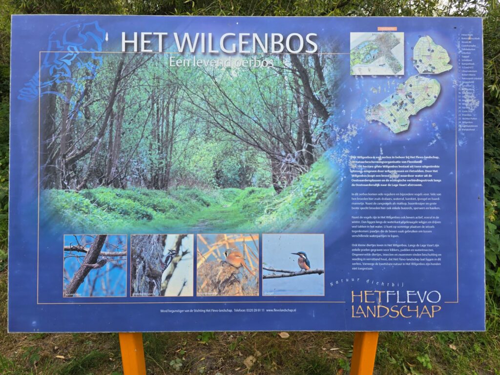 Bord van het Wilgenbos