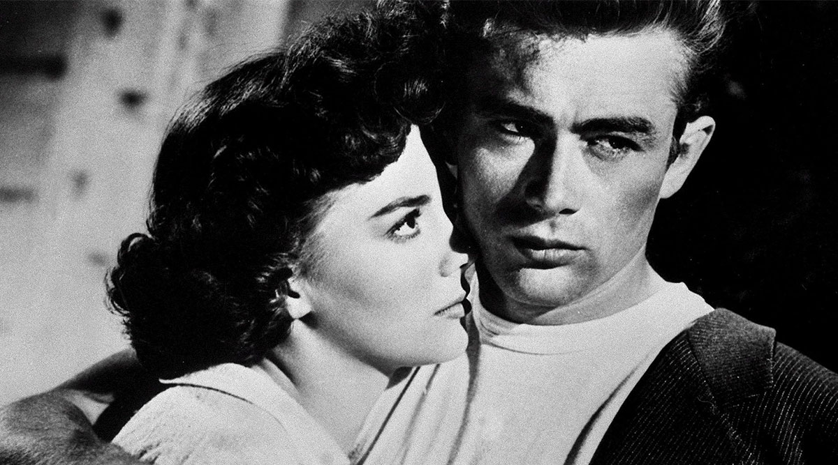 James Dean samen met Natalie Wood