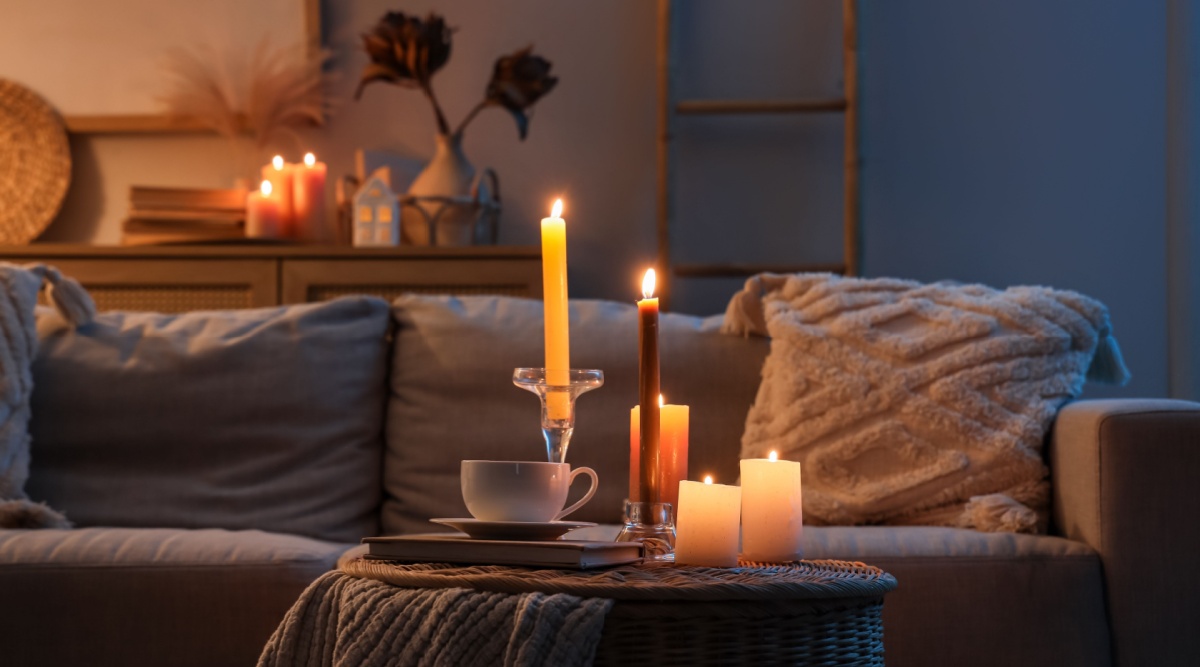 Uw huis warm houden door kaarsen