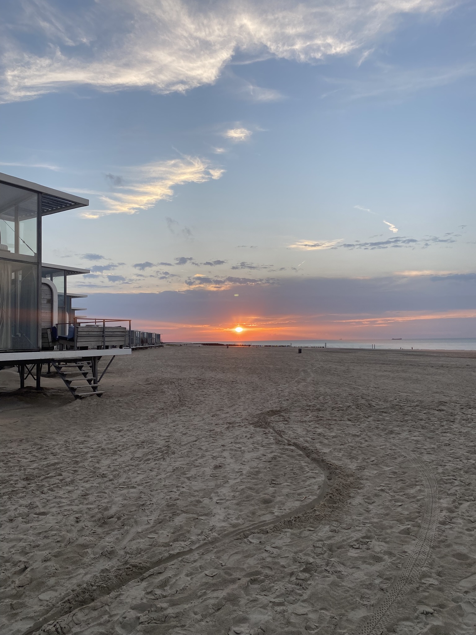 Strand bij Nieuwvliet-Bad.