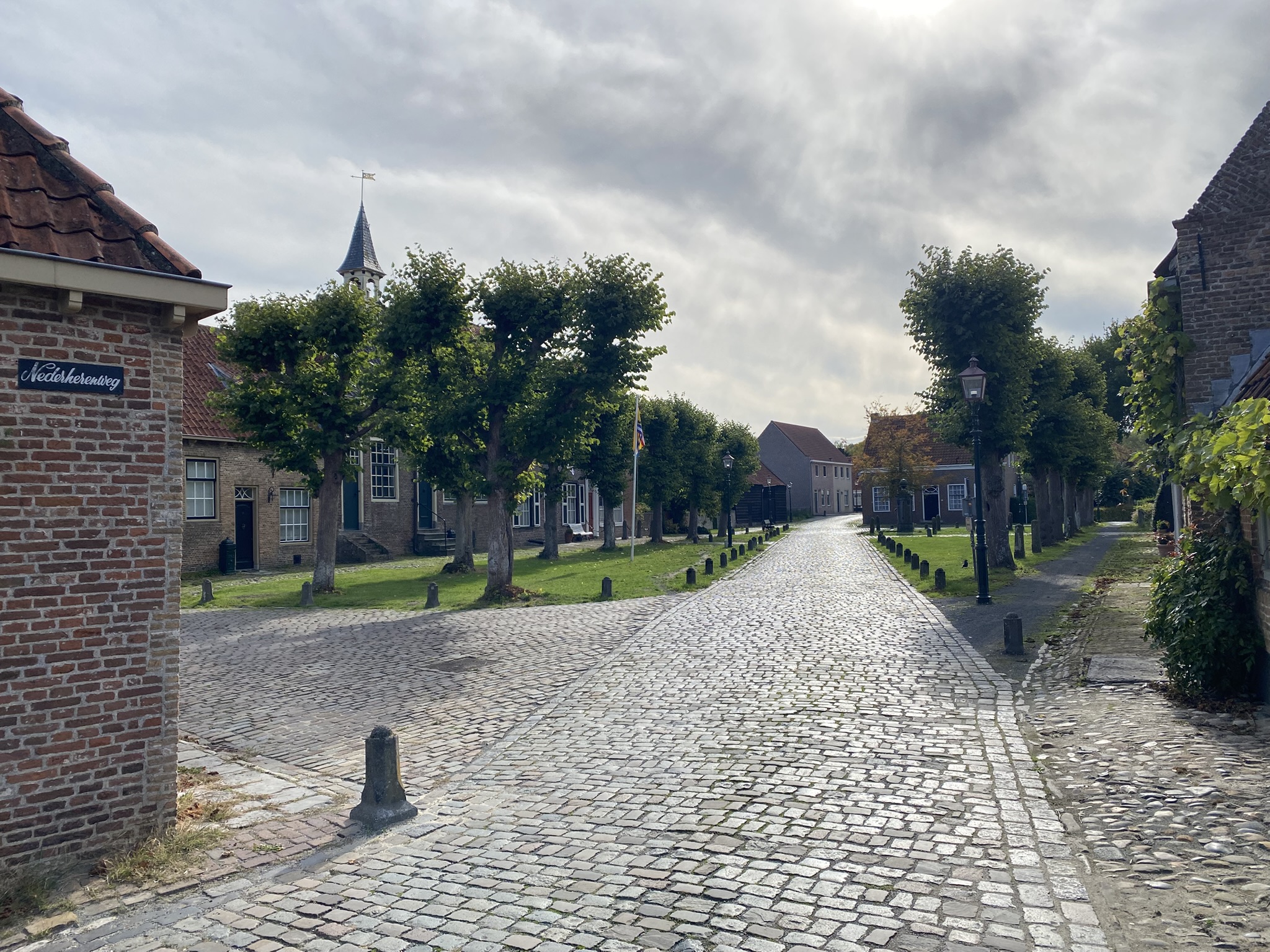 Eén van de kleinste steden van ons land: Sint Anna ter Muiden.