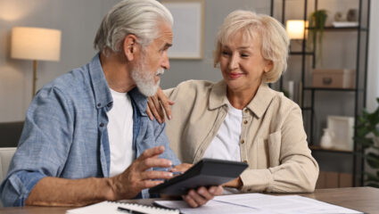 Stel heeft manieren gevonden om te besparen.