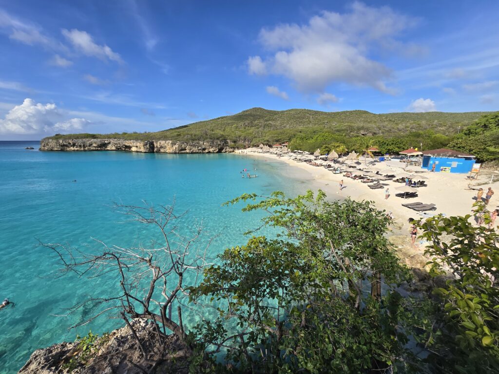 Knip Beach tijdens onze reis