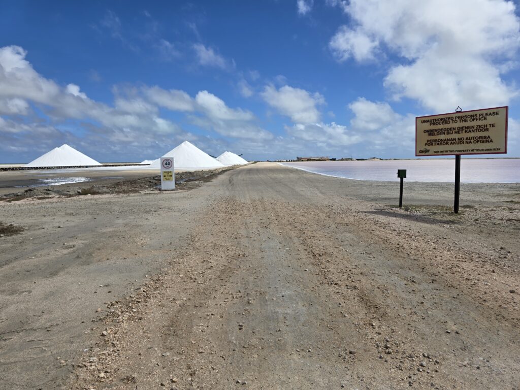 Zoutwinning op Bonaire