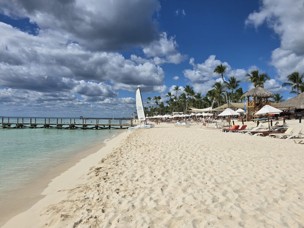 Het strand van Bayahibe 