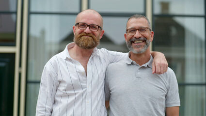 Sieb en Francesco uit Bed & Breakfast.