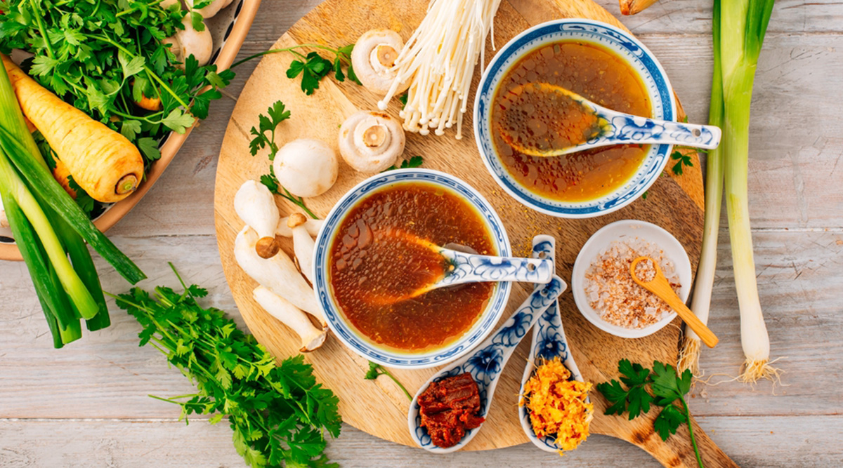 Producten met umami erin.