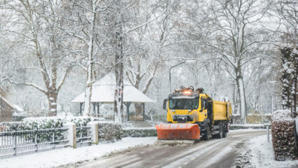 Tijdens sneeuw is Thundersnow mogelijk