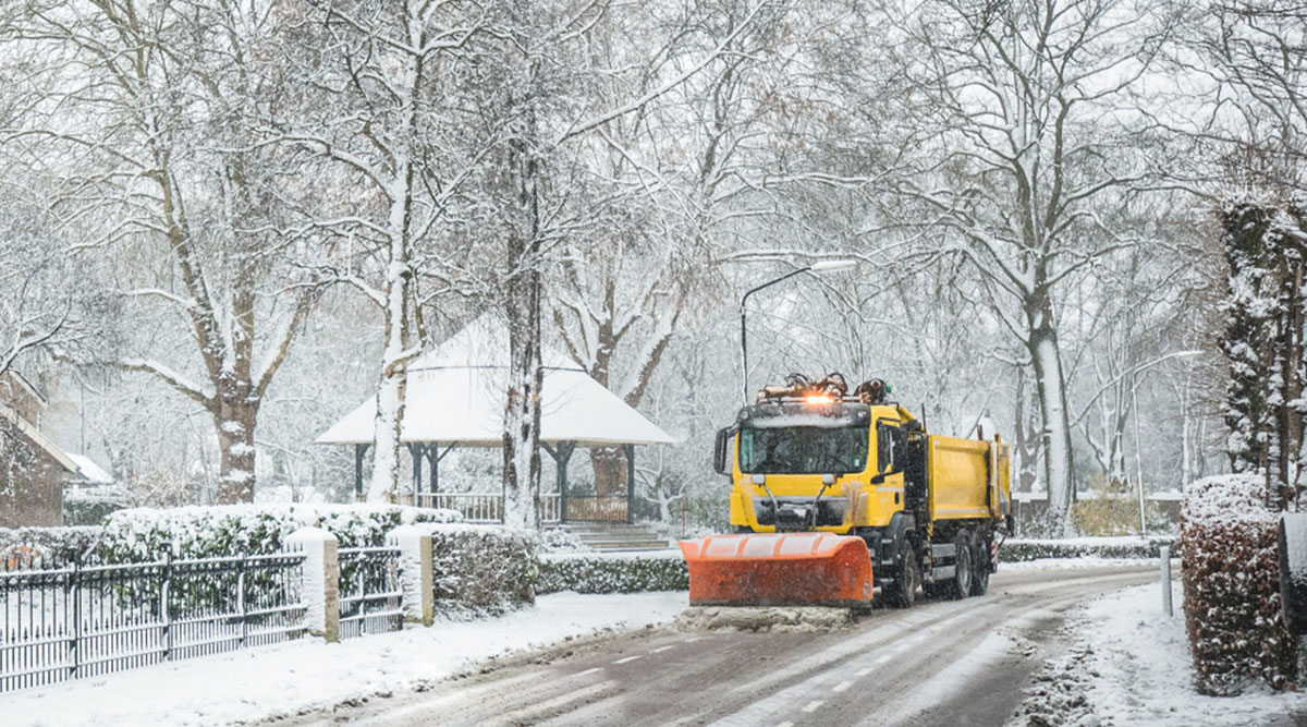 Tijdens sneeuw is Thundersnow mogelijk