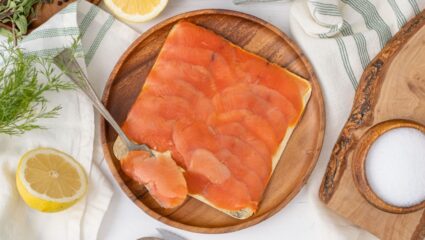 Gerookte vis: zalm