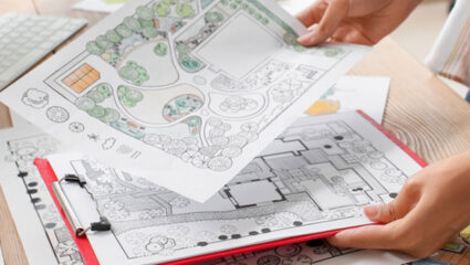 Plannen maken voor het (opnieuw) inrichten van de tuin