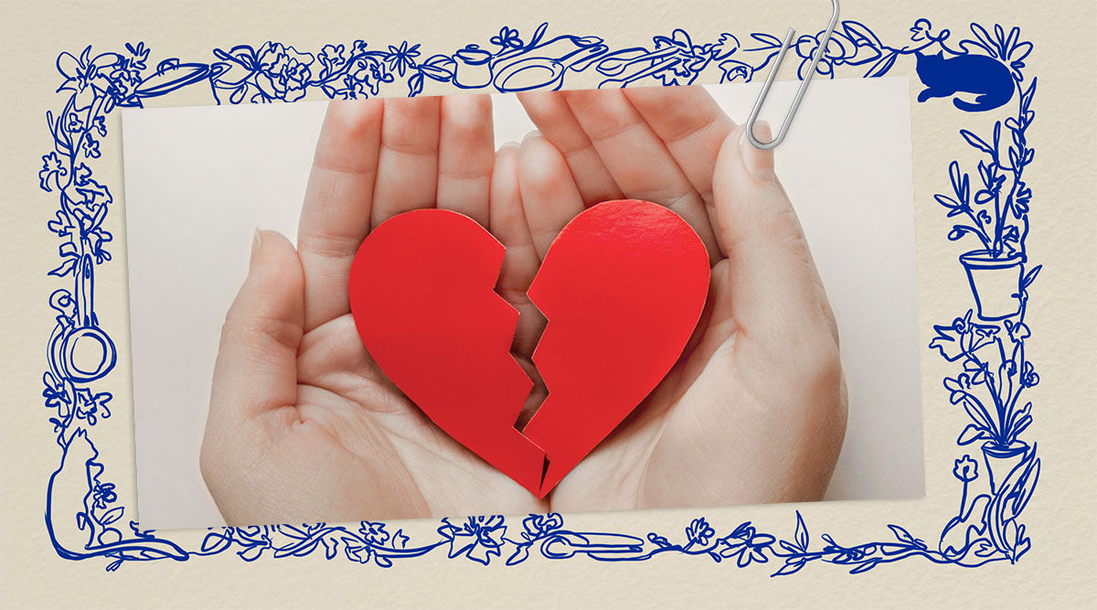 Collega Diana heeft een gebroken hart in Het leven van Marian