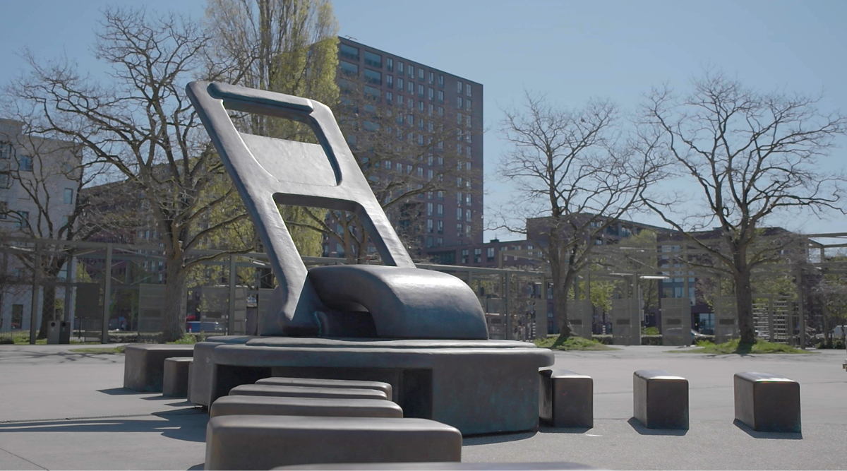 kunstwerk De Rits in Tilburg