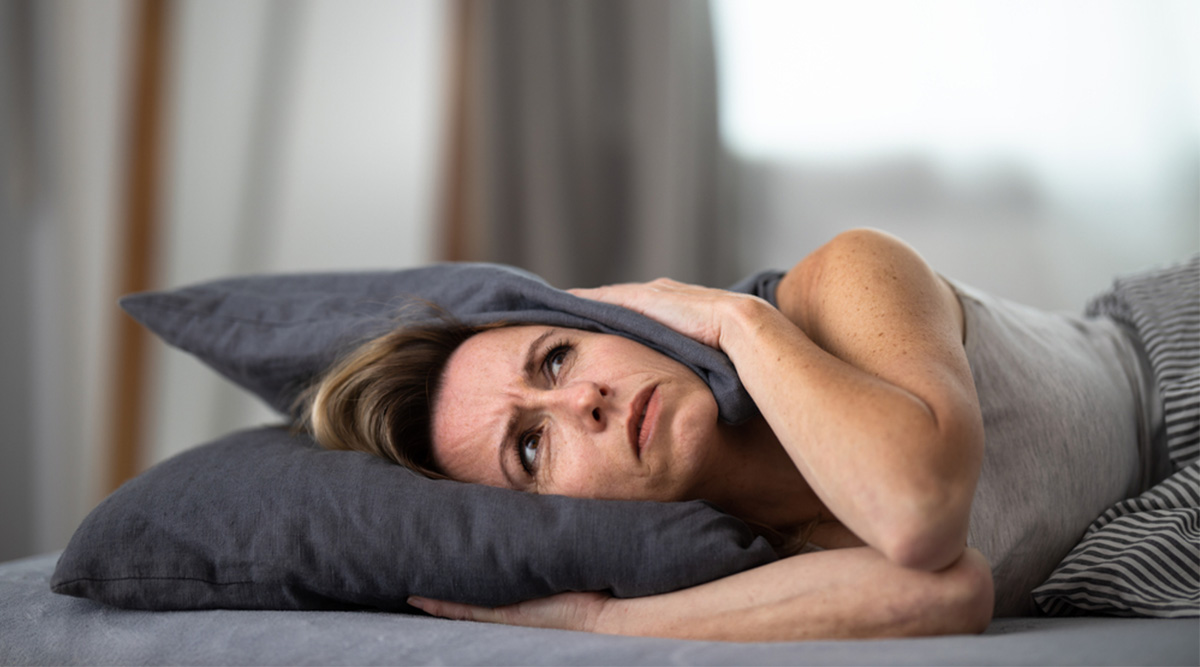Mevrouw heeft last van geluidsoverlast