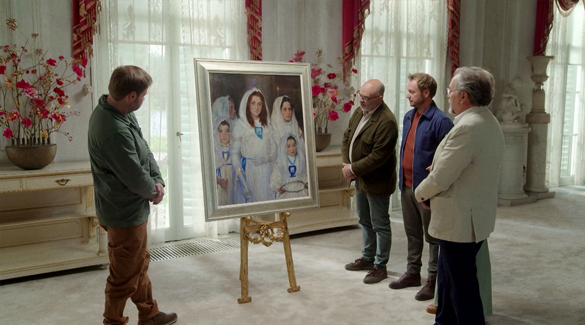Het schilderij van de 5 Siciliaanse meisjes uit Van onschatbare waarde.